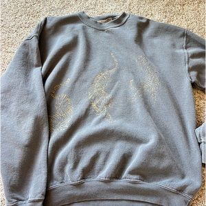 Urban outfitters tiger crew neck